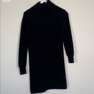 Quince Cashmere Turtleneck Sweater Mini Dress - XS